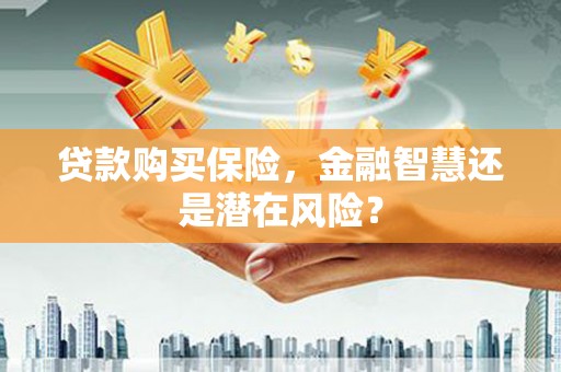 官渡贷款购买保险，金融智慧还是潜在风险？