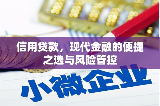 官渡信用贷款，现代金融的便捷之选与风险管控