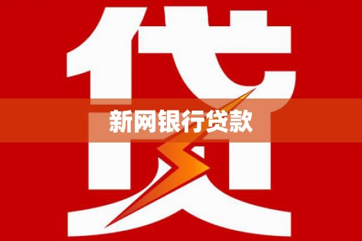 官渡新网银行贷款