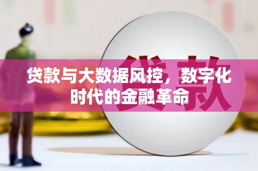 官渡贷款与大数据风控，数字化时代的金融革命