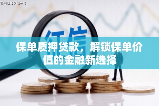 官渡保单质押贷款，解锁保单价值的金融新选择