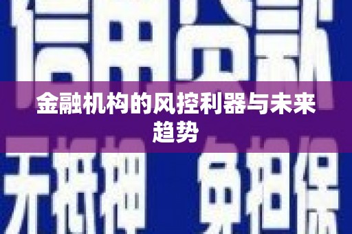 官渡金融机构的风控利器与未来趋势