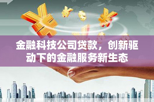 官渡金融科技公司贷款，创新驱动下的金融服务新生态
