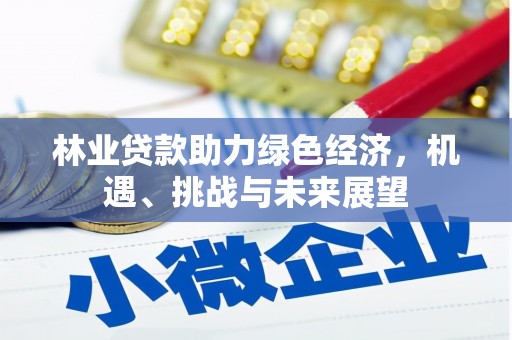 官渡林业贷款助力绿色经济，机遇、挑战与未来展望