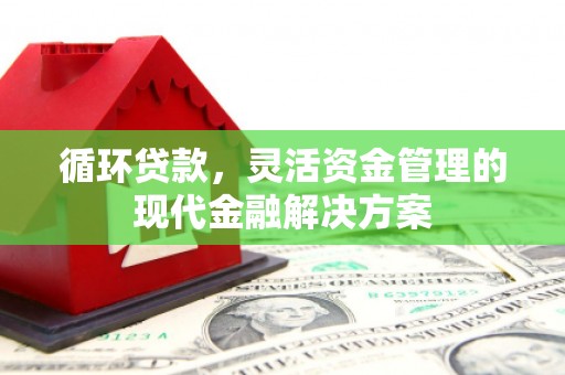 官渡循环贷款，灵活资金管理的现代金融解决方案
