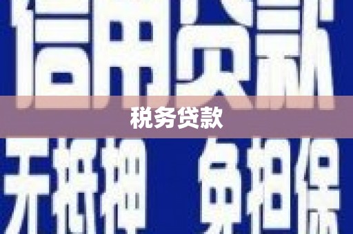 官渡税务贷款