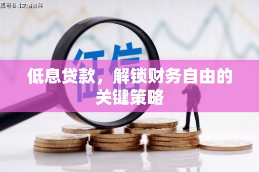 官渡低息贷款，解锁财务自由的关键策略