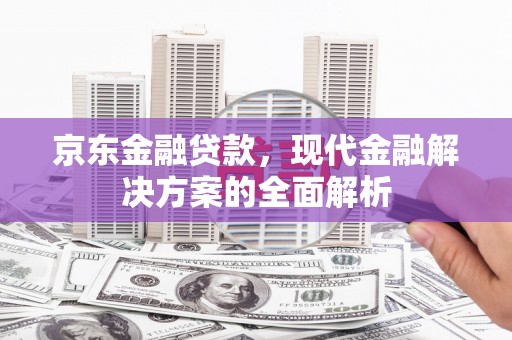 官渡京东金融贷款，现代金融解决方案的全面解析