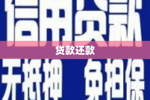 官渡贷款还款