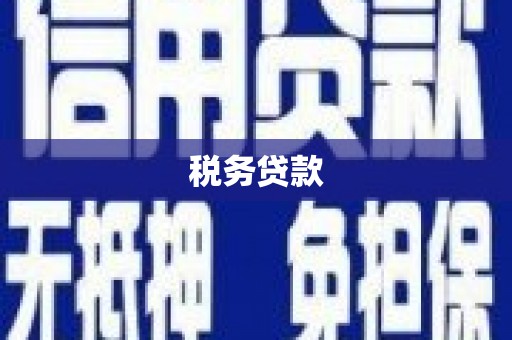 官渡税务贷款