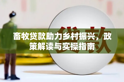 官渡畜牧贷款助力乡村振兴，政策解读与实操指南