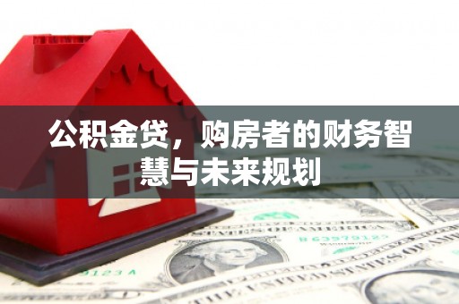 官渡公积金贷，购房者的财务智慧与未来规划