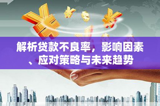 官渡解析贷款不良率，影响因素、应对策略与未来趋势