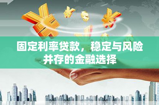 官渡固定利率贷款，稳定与风险并存的金融选择