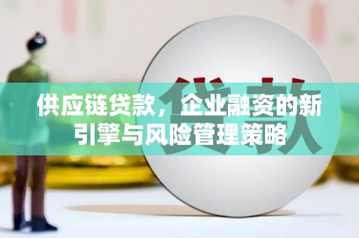 官渡供应链贷款，企业融资的新引擎与风险管理策略