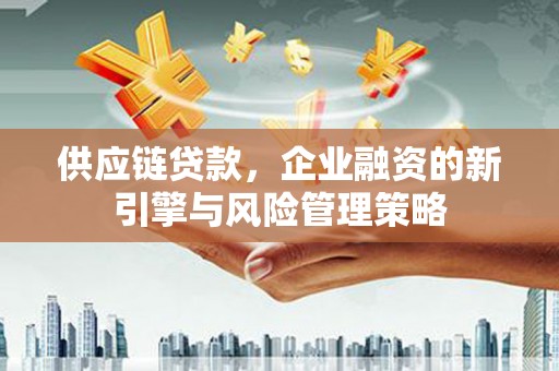 官渡供应链贷款，企业融资的新引擎与风险管理策略