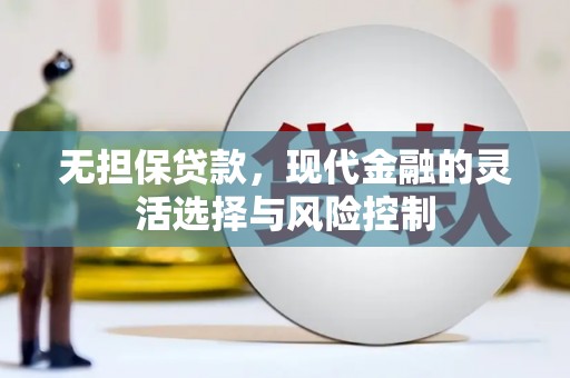官渡无担保贷款，现代金融的灵活选择与风险控制