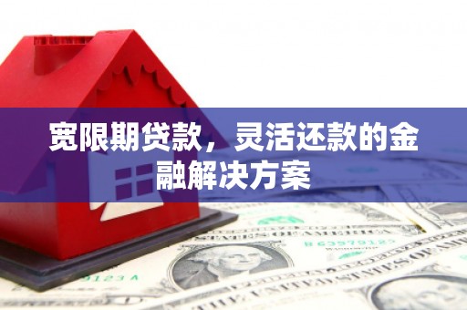 官渡宽限期贷款，灵活还款的金融解决方案