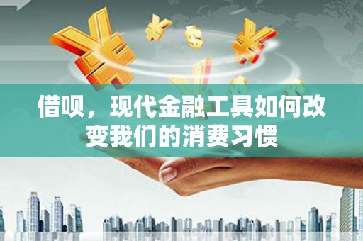 官渡借呗，现代金融工具如何改变我们的消费习惯