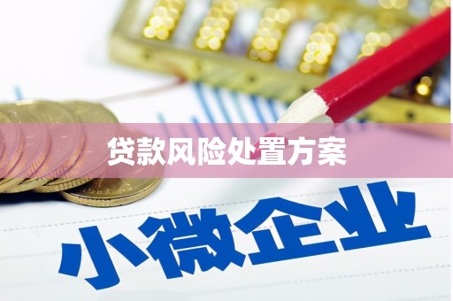 官渡贷款风险处置方案