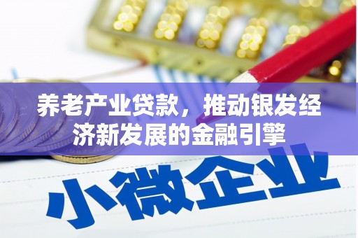 官渡养老产业贷款，推动银发经济新发展的金融引擎