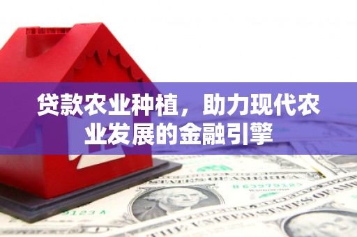 官渡贷款农业种植，助力现代农业发展的金融引擎