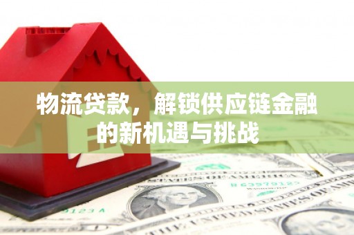 官渡物流贷款，解锁供应链金融的新机遇与挑战