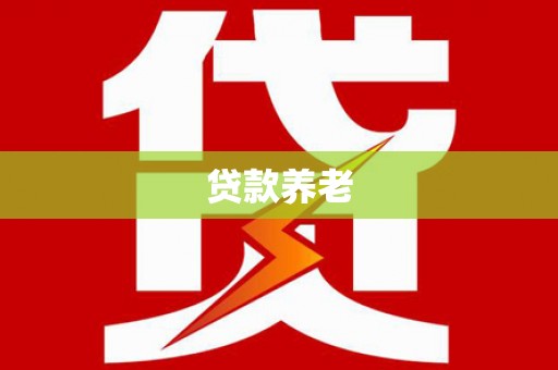 官渡贷款养老