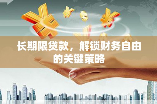 官渡长期限贷款，解锁财务自由的关键策略