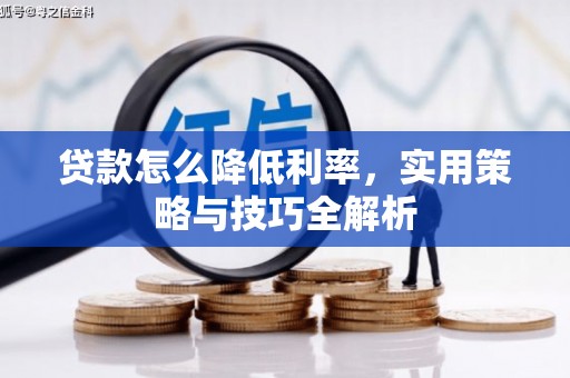 官渡贷款怎么降低利率，实用策略与技巧全解析