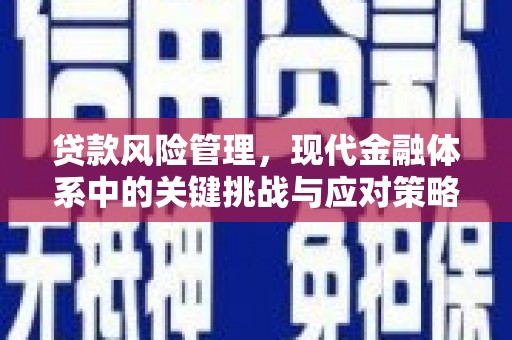 官渡贷款风险管理，现代金融体系中的关键挑战与应对策略
