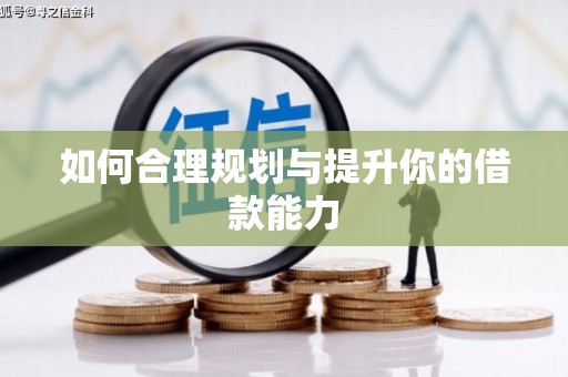 官渡如何合理规划与提升你的借款能力